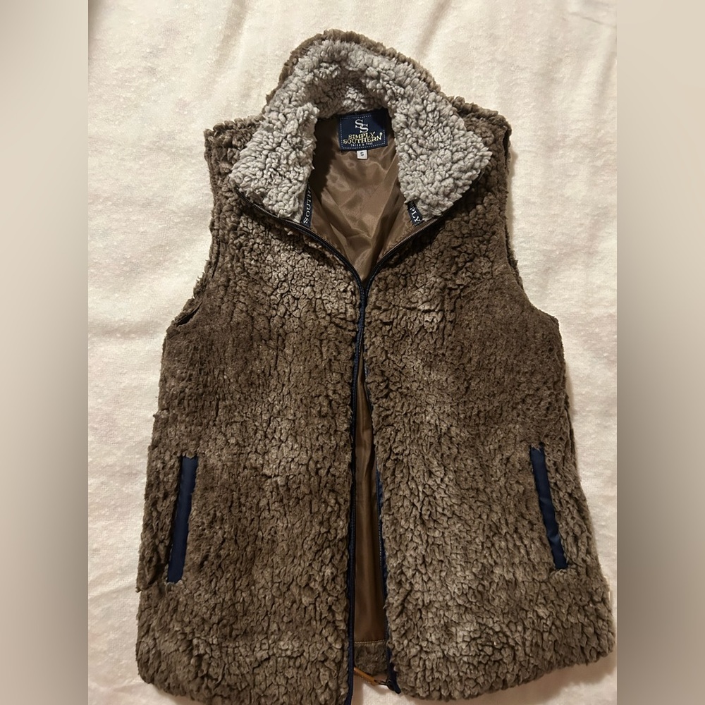 Simply Southern Sherpa vest